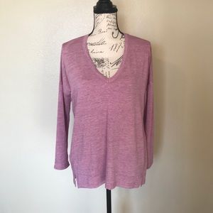 Lou & Grey medium pink tunic NWT